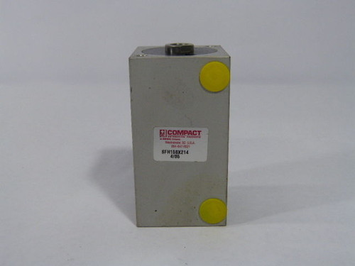 Compact SFH158X214 Pneumatic Cylinder 1-5/8 USED