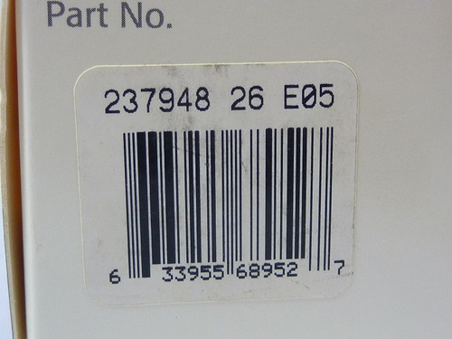 Graco 237948-26-E05 Purge Valve Repair Kit ! NEW !