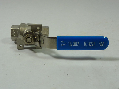 TA CHEN TC-022T Ball Valve 3/8 Inch ! NEW !