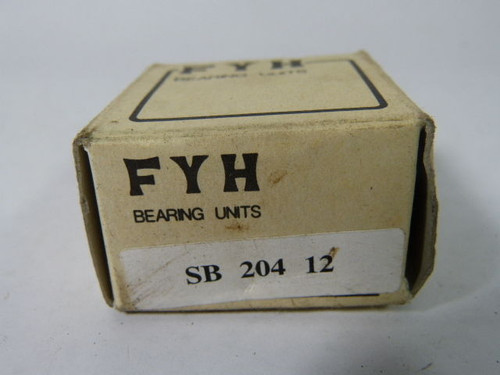 FYH SB204-12 Bearing Axial Insert 19mm Bore 1-25mm HT ! NEW !