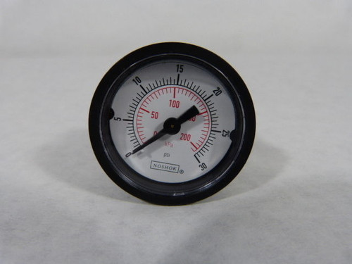 Noshok 15-110-30 Pressure Gauge 1/8 ! NOP !