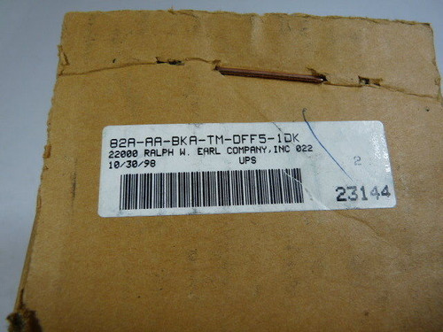 MAC 82A-AA-BKA-TM-DFF5-1DK Solenoid Valve ! NEW !