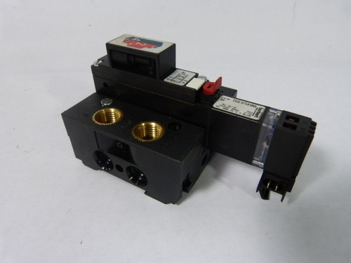 Burkert 0470G 5/32 W13LU 454391 Pneumatic Solenoid Valve 120VAC 145psi ! NEW !