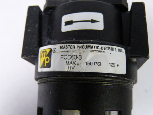 Master Pneumatic FCD60-3 Pneumatic Regulator USED