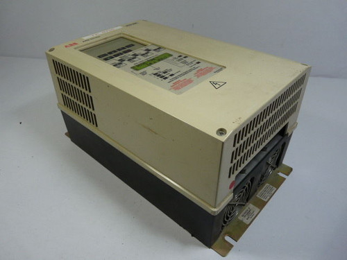 ABB ACS501-005-6X00P2 AC Drive 5HP 3Ph 0-600VAC 6.1A 0-500Hz USED