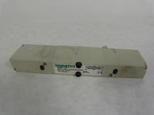 Numatics 051BB500K000030 Solenoid Valve 3-Pos 5-Function 120V 60Hz USED