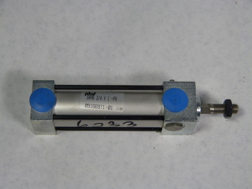 Phd SRAB3/4X1-PR Pneumatic Cylinder 3/4" Bore 1" Stroke USED