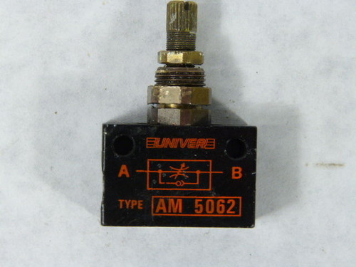 Univer AM-5062 Flow Control Valve 1/8BSP USED