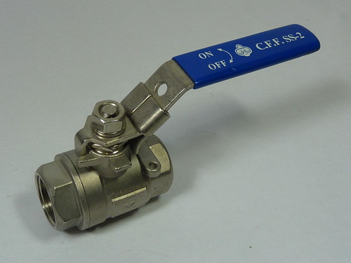 Haitima XC741600620 Ball Valve 1" 1000WOG CF8M USED