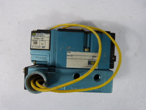 Mac 82A-AC-AAA-TM-DAAP-1DA Pneumatic Valve USED