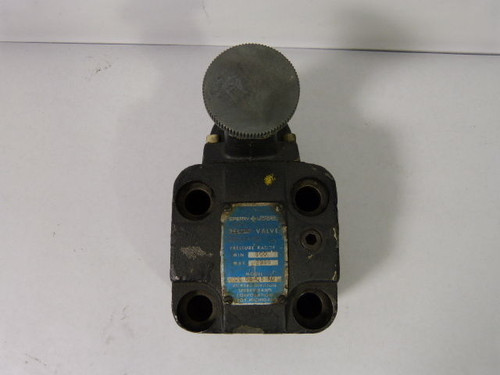 Vickers CG-06-C4-40 Relief Valve USED