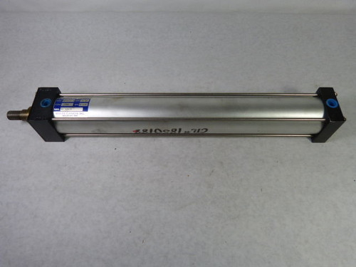 Nopak MS4AA1.0 Pneumatic Cylinder Bore 2-1/2 Stroke 18 USED