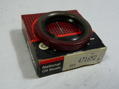 National Seal 471652 Oil Seal 1-1/8x1.628/1/2in ! NEW !