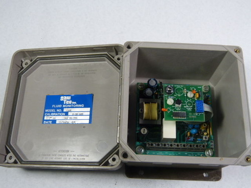 Sam Tec Model 5301 Flotell Fluid Monitoring System 0-20GPM 2   ID 86-286 USED
