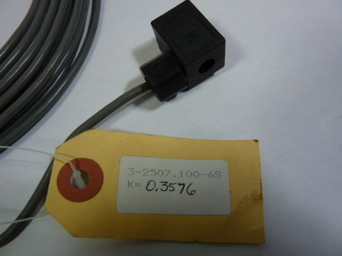 GF Signet 3-2507.100-6S Mini Flow CABLE ONLY for Sensor 2507 ! NEW !