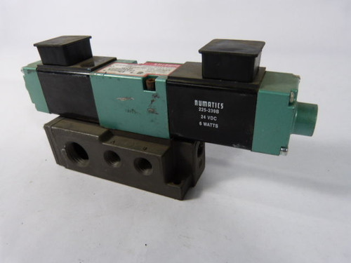 Numatics 082SS43A4 Direct Solenoid Actuated Valve USED
