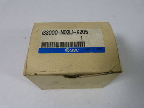 SMC IS3000-N02L1-X205 Pressure Switch  psi Display ! NEW !