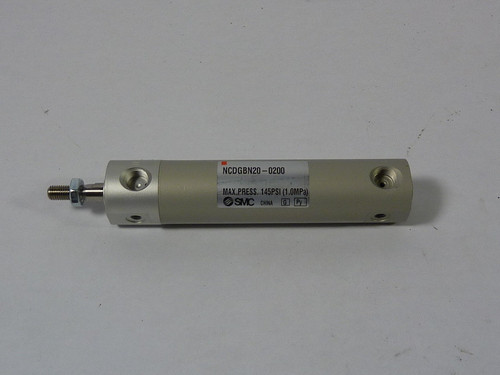 SMC NCDGBN20-0200 Air Cylinder w/Auto-Sw 3/4" Bore  2" Stroke ! NEW !