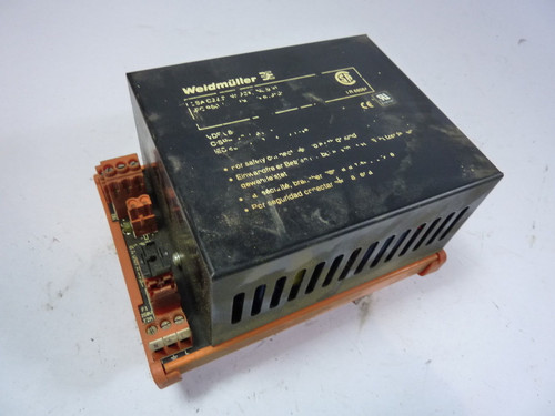 Weidmuller 991748 Power Supply 24VDC USED