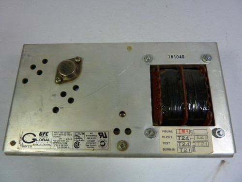 GFC Hammond GHOF-3-24 Power Supply  Card  Transformer  Global 3-Series USED