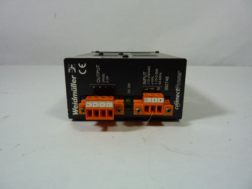 Weidmuller 992748 Power Supply 24VDC USED