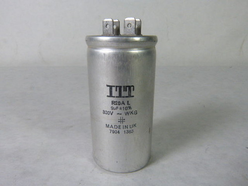 ITT R20AL Capacitor 9uf 300V ! NEW !