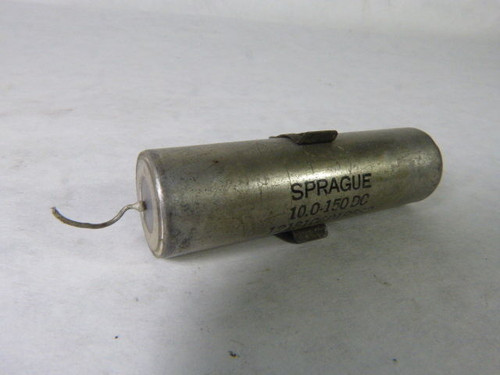 Sprague 121P10601R5S2 Capacitor 10.0-150DC USED