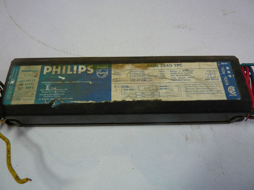 Philips GQM-2S40-TPC Ballast 347V 60Hz USED