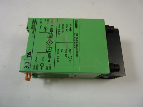 Phoenix Contact CM62-PS-120AC/10DC/1 Power Supply USED