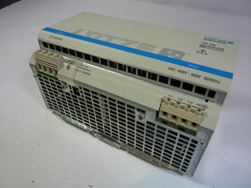 Lutze 722748 Power Supply NGP 24VDC USED