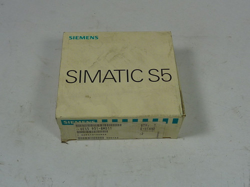 Siemens 6ES5-931-8MD11 Power Supply Module 115/230V ! NEW !