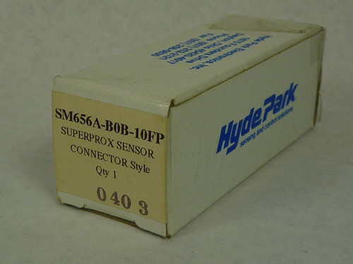 Hyde Park Ultrasonic Analog Sensor SM656A-B0B-10FP !NIB