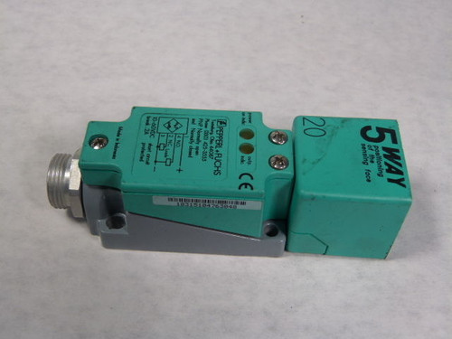 Pepperl+Fuchs NJ20-U4-A2 Proximity Switch 10-60VDC 20mm Range USED