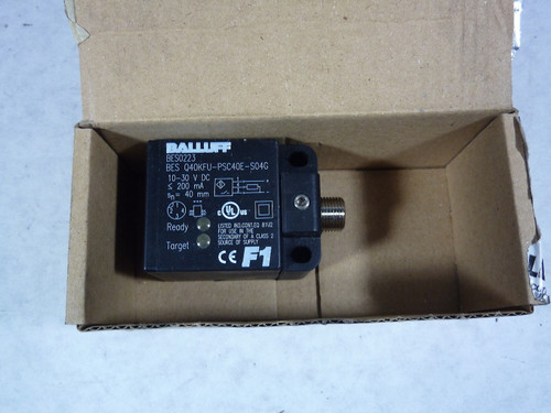 Balluff BESQ40KFU-PSC40E-S04G Inductive Sensor 10-30VDC 200mA ! NEW !