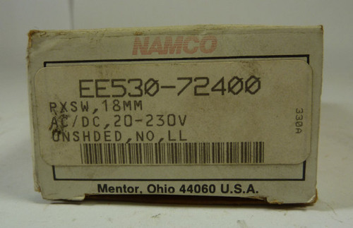 Namco EE530-72400 Proximity Switch 18mm 230V ! NEW !