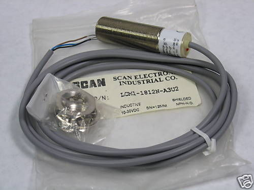 SCAN LCM1-1812N-A3U2  Induc. Prox. Sensor 10-30VDC ! NWB !