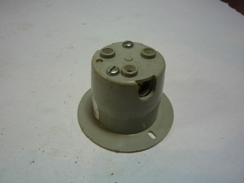Pass & Seymour 4716-SS Turnlok Flanged Inlet 15A 125V 2P 3W USED