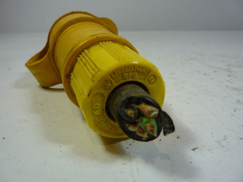 Woodhead 891L Connector 20 Amp 250VAC USED