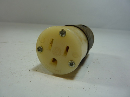 Hubbell HBL5269CCN Connector Body 15 Amp 125V USED