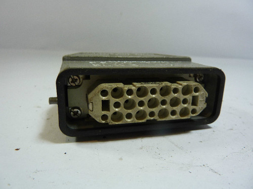 Harting H-D25B Connector Receptacle 250V USED