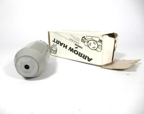 Arrowhart 4731N Auto-Grip Connector 15amp 125V 2P *Damaged Box* NEW