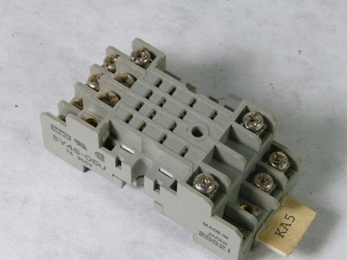 IDEC SY4S-05U Relay Socket 7amp 300V USED