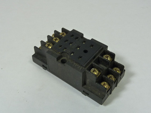 Finder 94.43 Relay Socket 11 blade USED