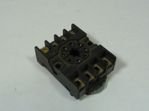 Finder 90.16 Relay Socket 10A 250V 8-Pin USED