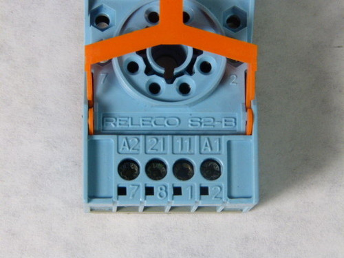 Releco S2-B Relay Socket 8-Pin USED