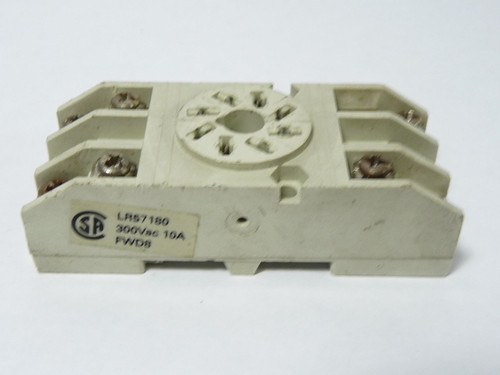 Broyce Control FWD8 Octal Relay Socket 8 Pin MISSING SCREWS USED