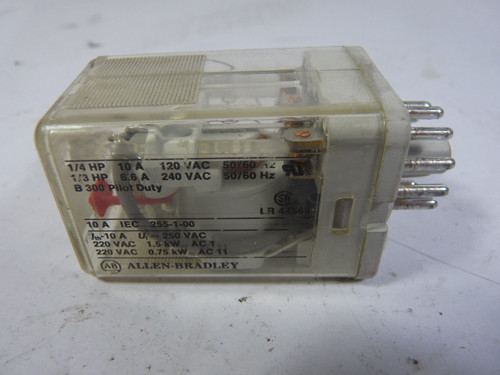 Allen-Bradley 700-HA33A1 Tube Base Relay 120VAC Series A  USED