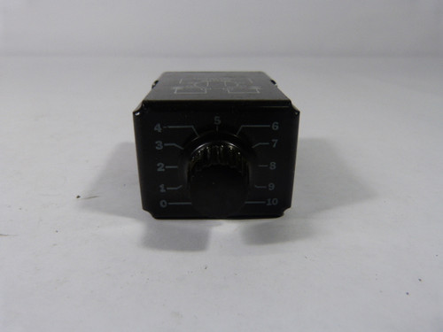 Syracuse Electronics TER-00303 Relay Timer 115 Vac 5 Second 8 Pin USED
