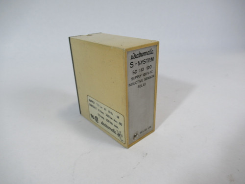 Electromatic SD 110 120 Inductive Sensor Relay 120VAC USED