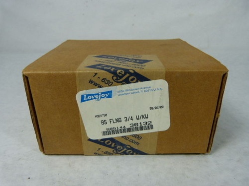 Lovejoy M085750/8S FLNG 3/4 W/KW Coupling - Sealed In Package ! NEW !